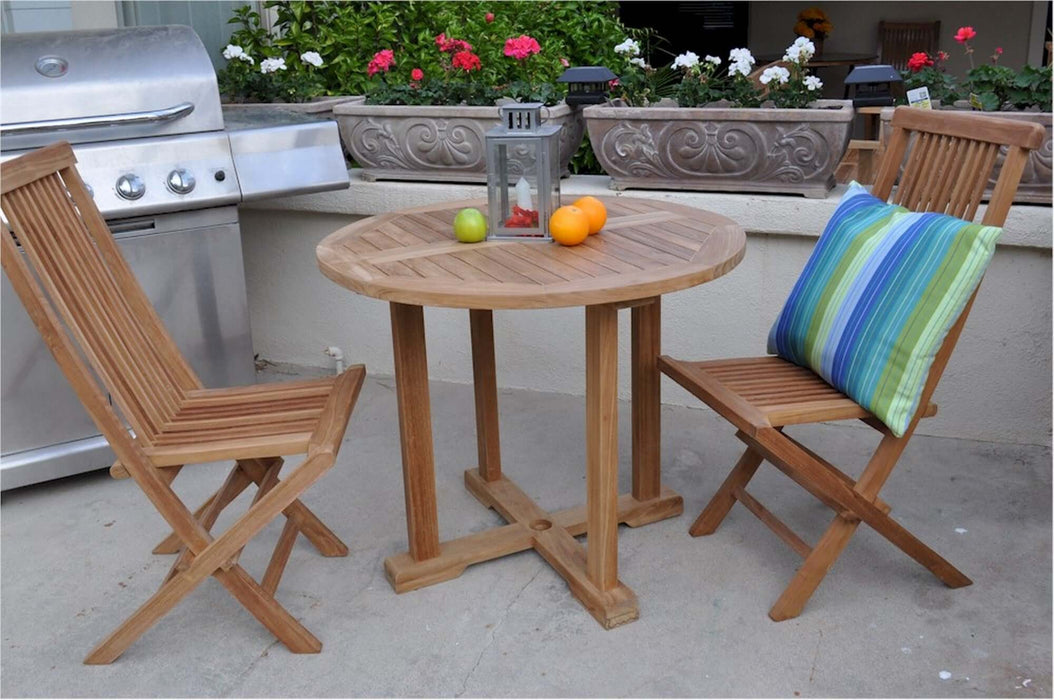 Anderson Teak Montage Bristol 3-Piece Dining Set : SET-209