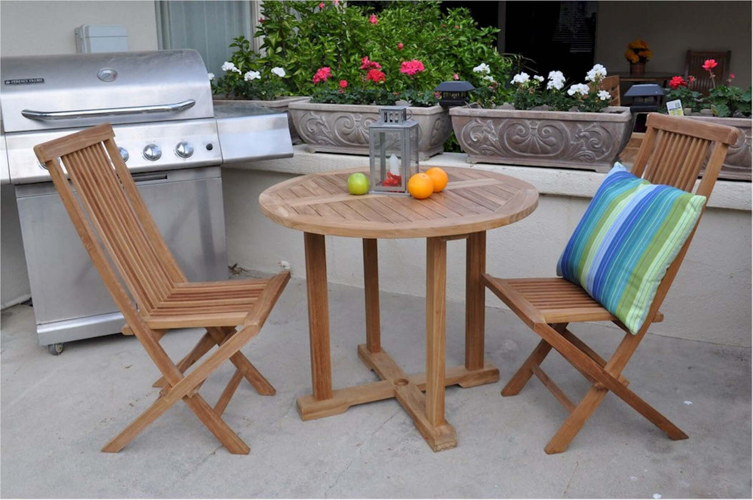 Anderson Teak Montage Bristol 3-Piece Dining Set : SET-209