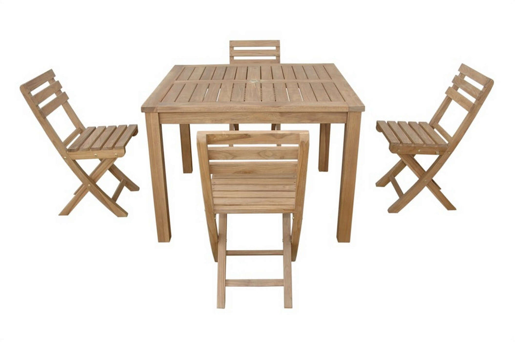 Anderson Teak Montage Alabama 5- Piece Dining Set : SET-212