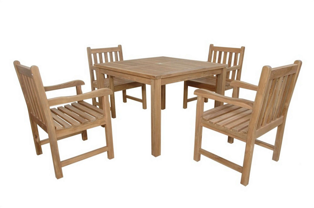 Anderson Teak Montage Braxton 5- Piece Dining Set B : SET-214