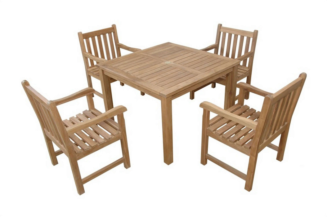Anderson Teak Montage Braxton 5- Piece Dining Set B : SET-214