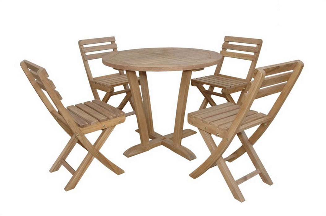 Anderson Teak Descanso Alabama 5-Piece Bistro Set : SET-227