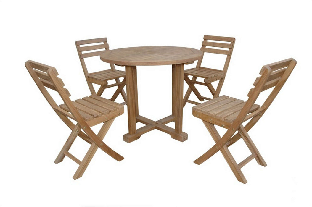 Anderson Teak Montage Alabama 5-Piece Bistro Set : SET-228