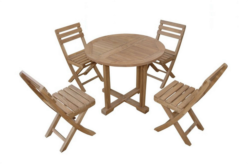 Anderson Teak Montage Alabama 5-Piece Bistro Set : SET-228