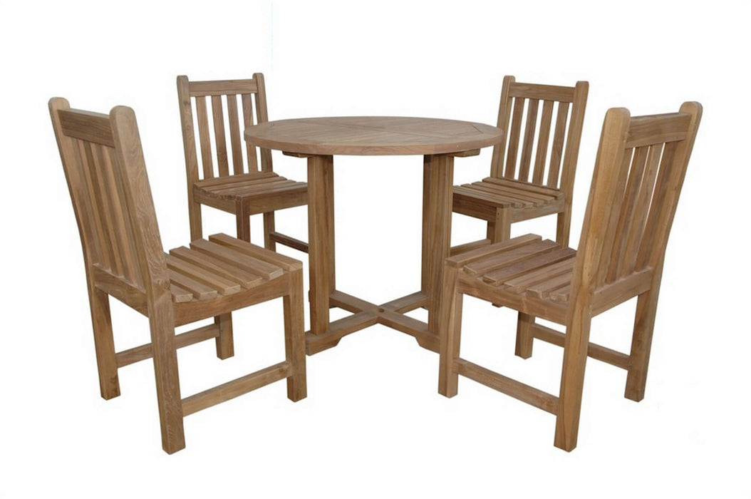 Anderson Teak Montage Braxton 5-Piece Dining Set C : SET-229