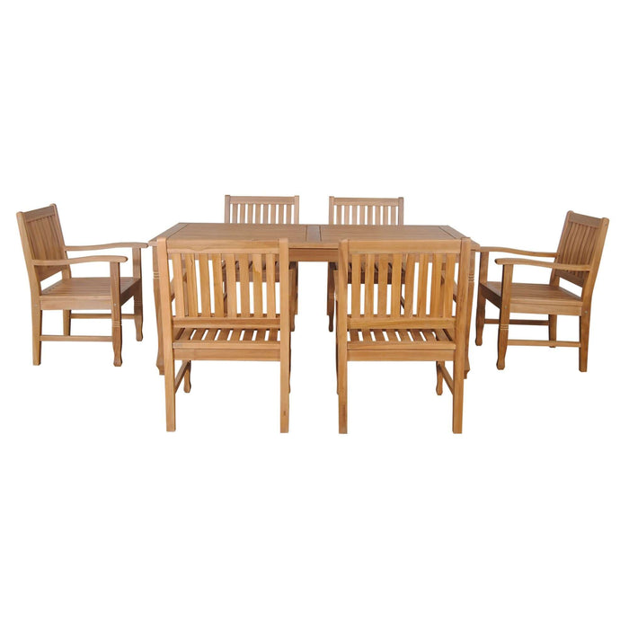 Anderson Teak Rockford 7-Piece Dining Set : Set-235