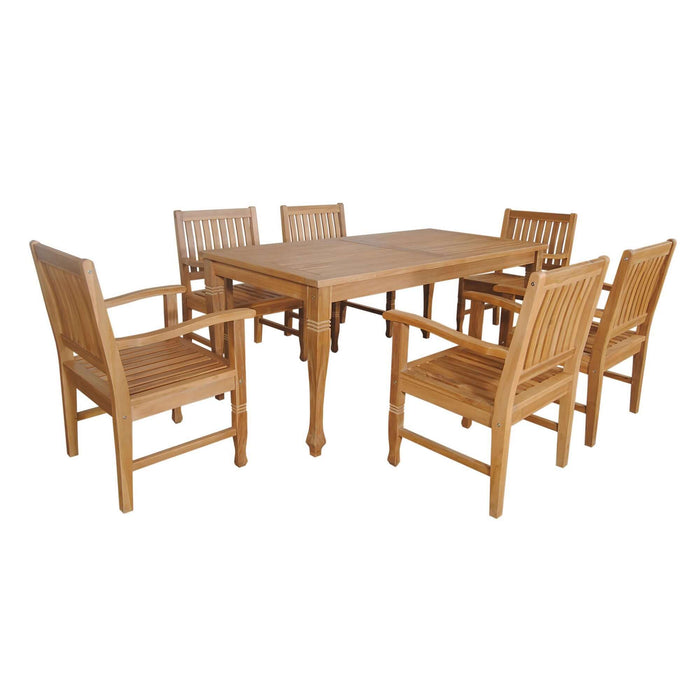 Anderson Teak Rockford 7-Piece Dining Set : Set-235