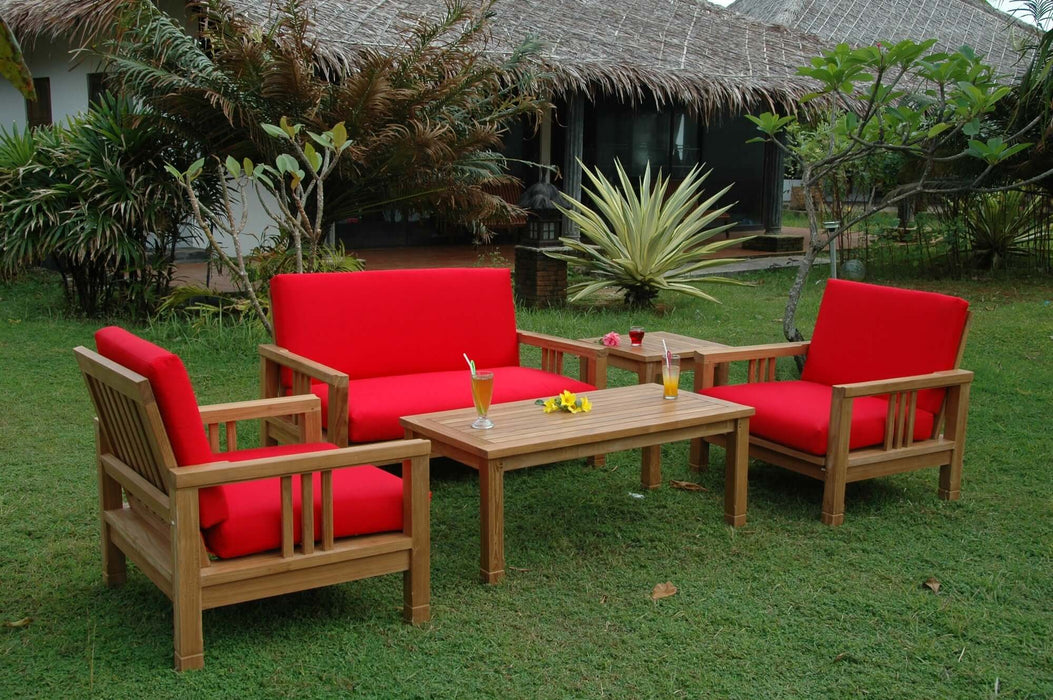 Anderson Teak SouthBay Deep Seating 5-Piece Conversation Set A : SET-251