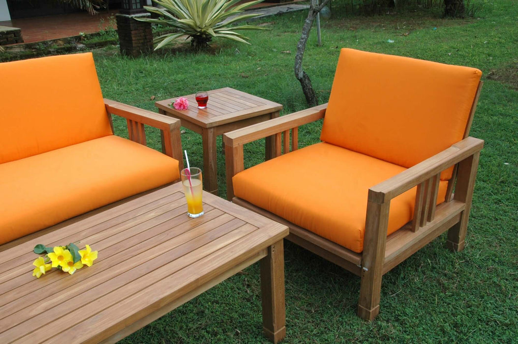 Anderson Teak SouthBay Deep Seating 5-Piece Conversation Set B : SET-252