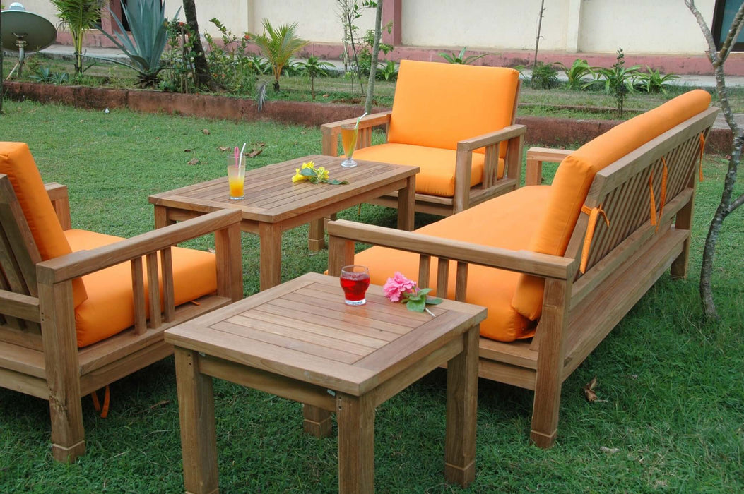 Anderson Teak SouthBay Deep Seating 5-Piece Conversation Set B : SET-252