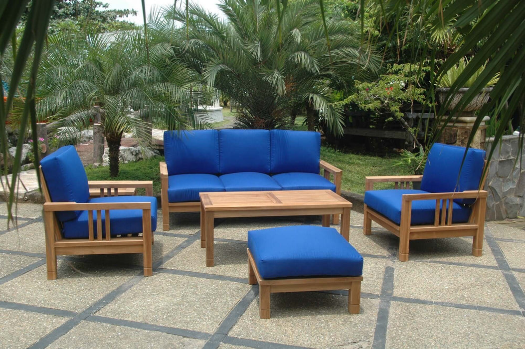 Anderson Teak SouthBay Deep Seating 6-Piece Conversation Set A : SET-253