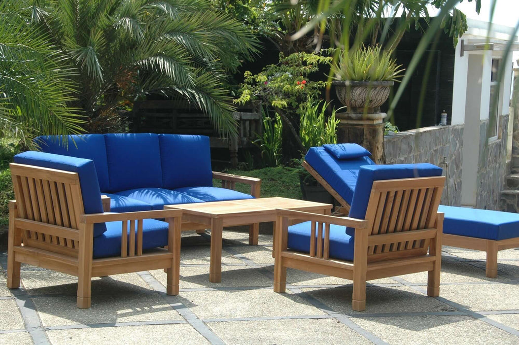 Anderson Teak SouthBay Deep Seating 6-Piece Conversation Set B : SET-254
