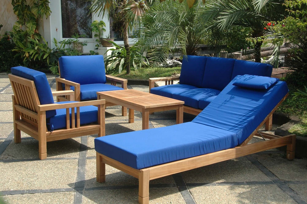Anderson Teak SouthBay Deep Seating 6-Piece Conversation Set B : SET-254