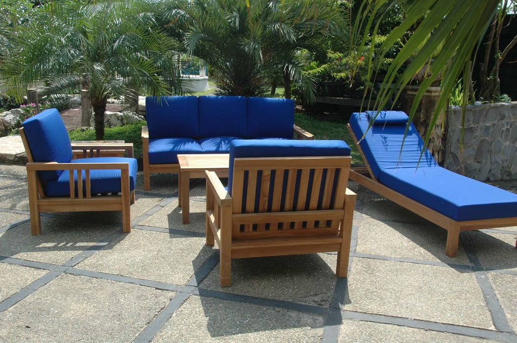 Anderson Teak SouthBay Deep Seating 6-Piece Conversation Set B : SET-254
