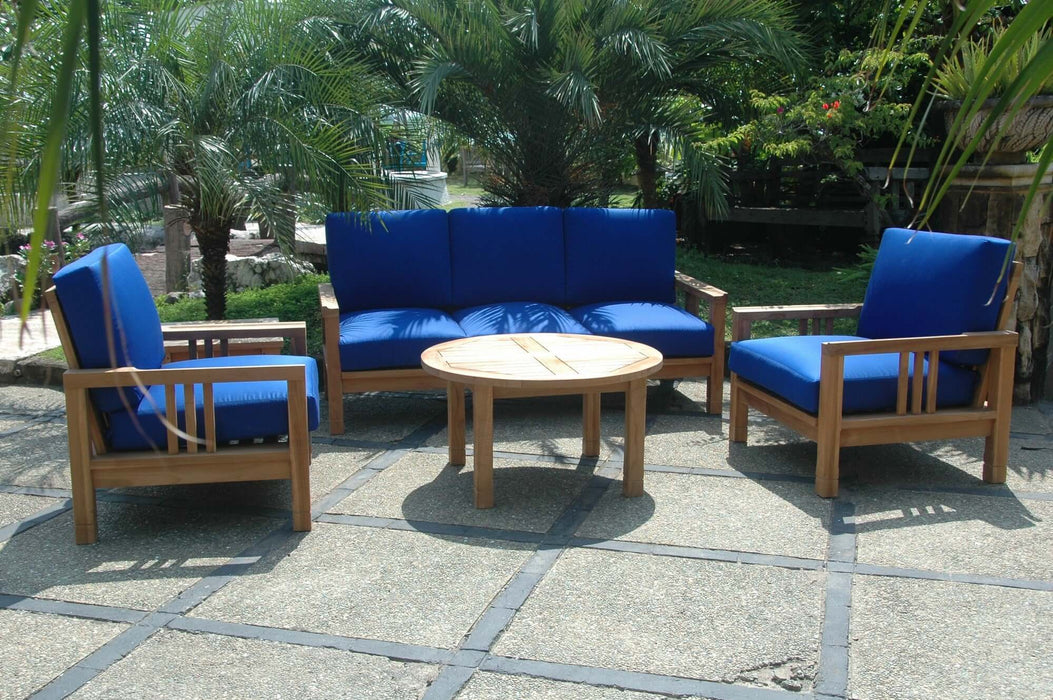 Anderson Teak SouthBay Deep Seating 5-Piece Conversation Set C : SET-255