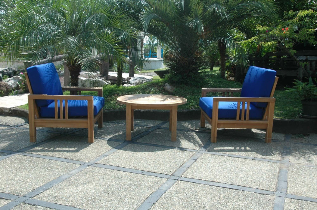 Anderson Teak SouthBay Deep Seating 3-Piece Conversation Set A : SET-256