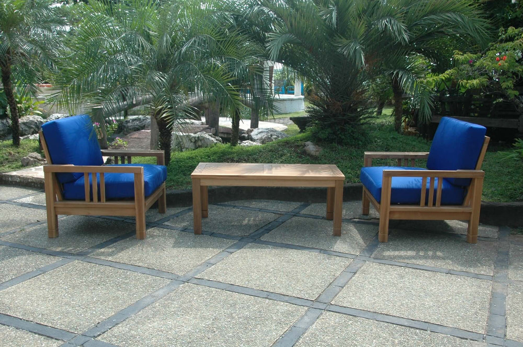 Anderson Teak SouthBay Deep Seating 3-Piece Conversation Set B : SET-257