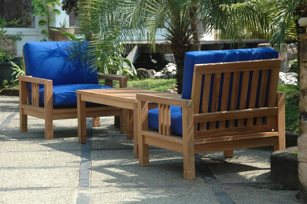 Anderson Teak SouthBay Deep Seating 3-Piece Conversation Set B : SET-257