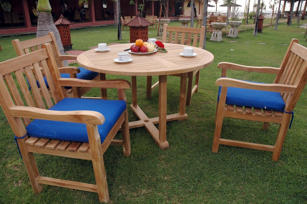 Anderson Teak Tosca Classic Armchair 5-Piece Dining Set : Set-27