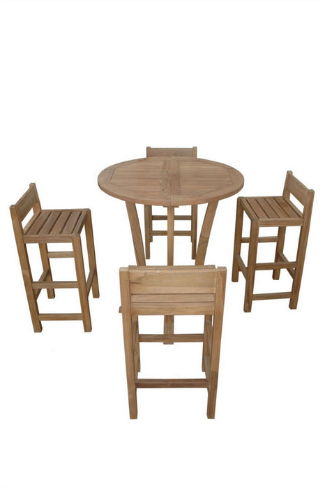 Anderson Teak Descanso Sedona 5-Piece Bar Table : SET-290