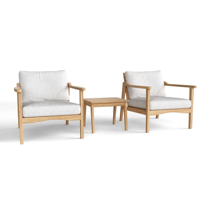 Anderson Teak Amalfi Relax 3-Piece Deep Seating Collection : Set-3025