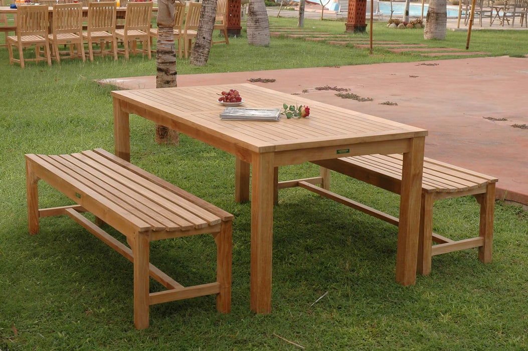 Anderson Teak Bahama Hampton 3-Piece Dining Set : Set-31