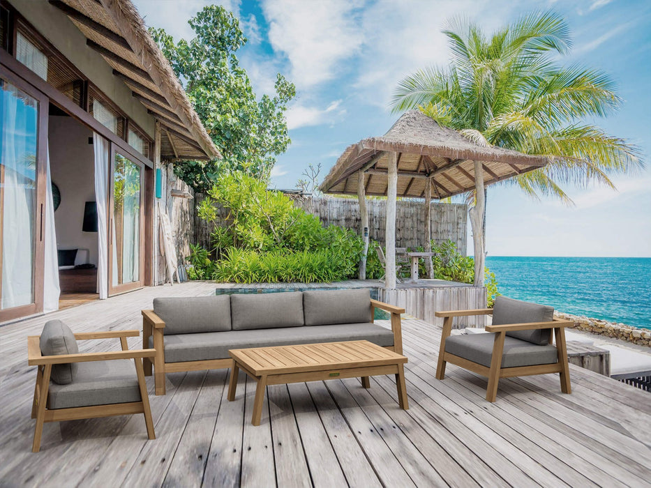 Anderson Teak SET-321 Palermo 4-Piece Deep Seating : SET-321