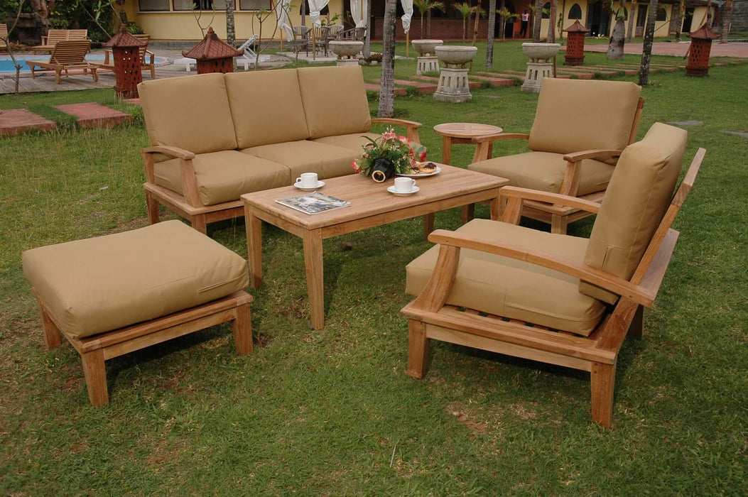 Anderson Teak Brianna 5-Piece Deep Seating Sofa Set : Set-41