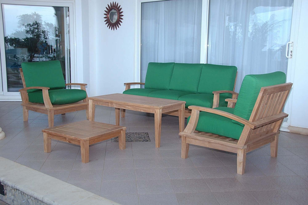 Anderson Teak Brianna 5-Piece Deep Seating Sofa Set : Set-41