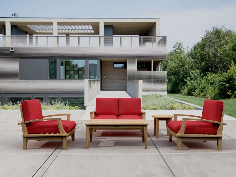 Anderson Teak Brianna 5-Piece Deep Seating Loveseat Set : Set-42