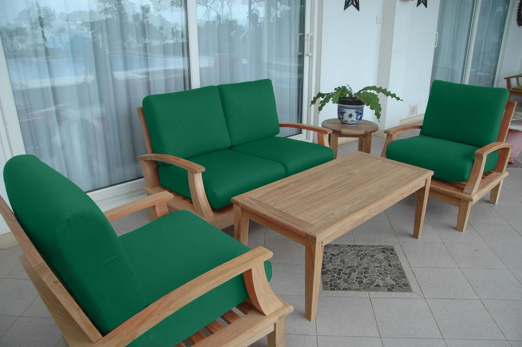 Anderson Teak Brianna 5-Piece Deep Seating Loveseat Set : Set-42