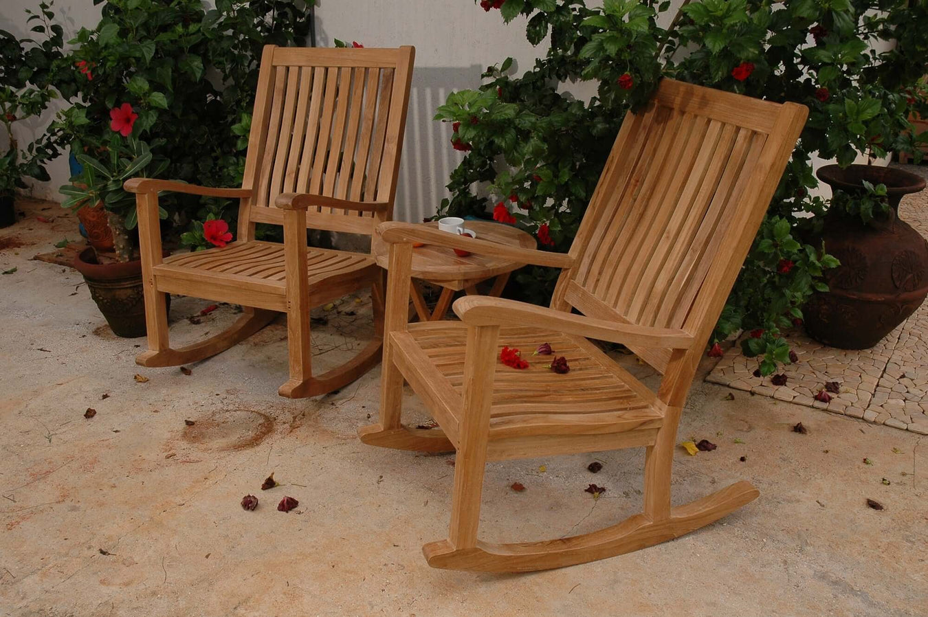 Anderson Teak Benches & Rocking Chairs