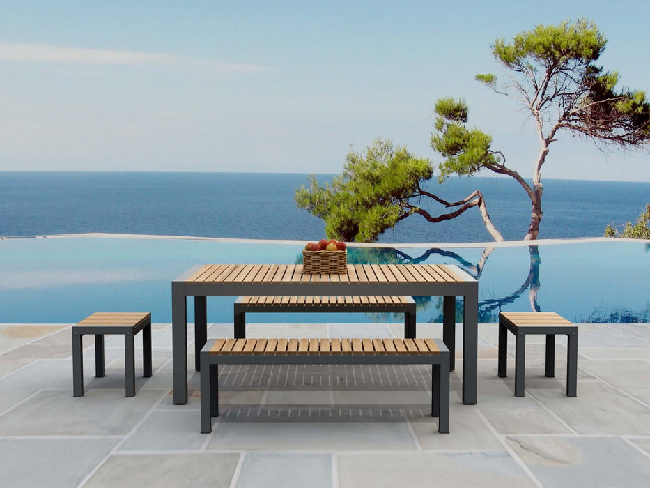 Anderson Teak Seville 5-Piece Rectangular Dining Set : Set-5030