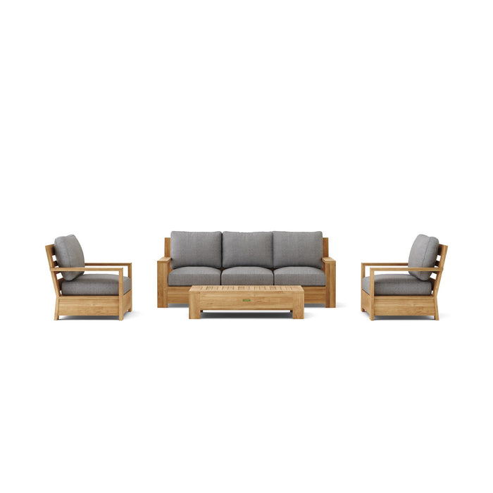 Anderson Teak SET-521 Madera 4-Piece Deep Seating : SET-521
