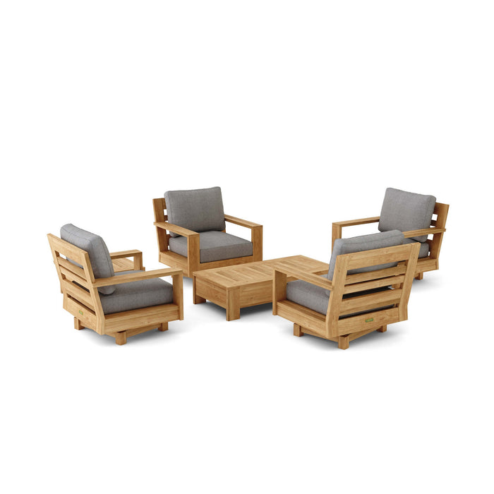 Anderson Teak SET-523 Madera  6-Piece Deep Seating : SET-523