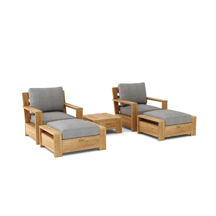 Anderson Teak Madera 5-Piece Deep Seating : SET-524