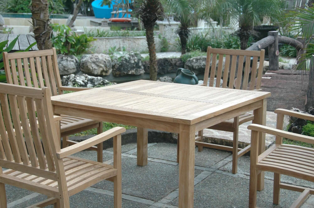 Anderson Teak Windsor Wilshire 5-Piece Dining Set : Set-61