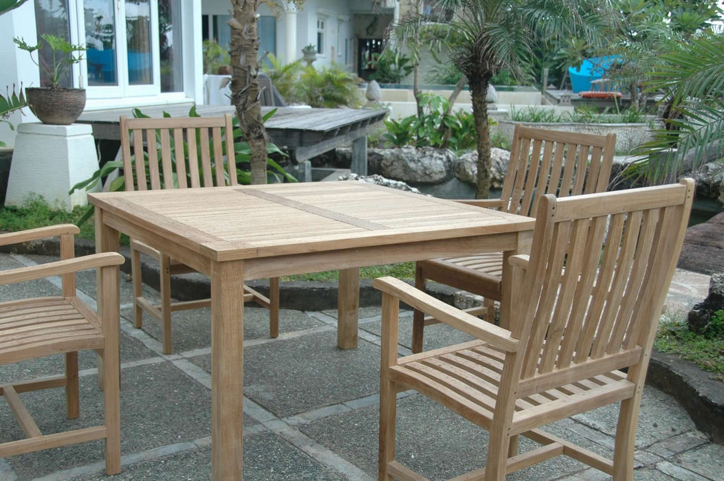 Anderson Teak Windsor Wilshire 5-Piece Dining Set : Set-61