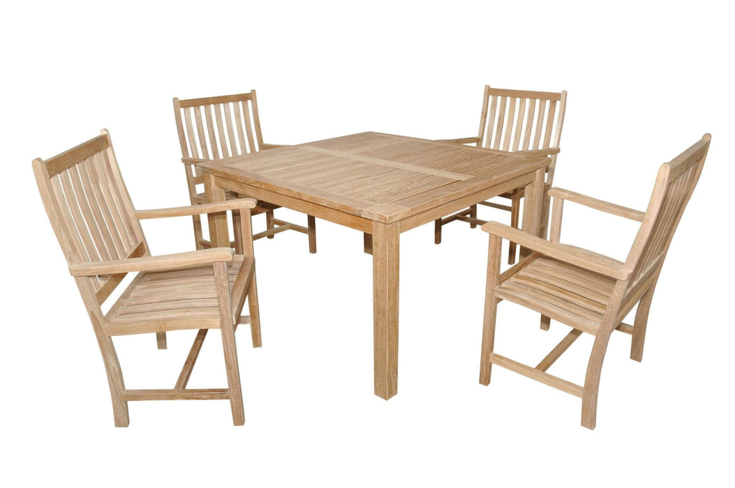 Anderson Teak Windsor Wilshire 5-Piece Dining Set : Set-61