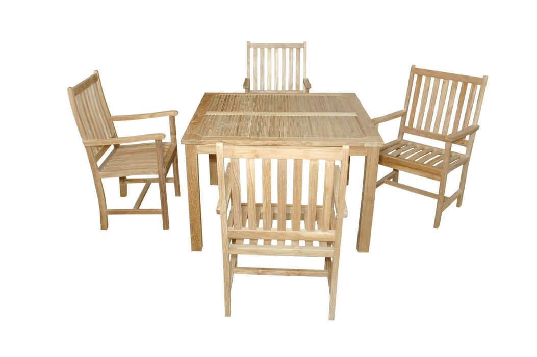 Anderson Teak Windsor Wilshire 5-Piece Dining Set : Set-61