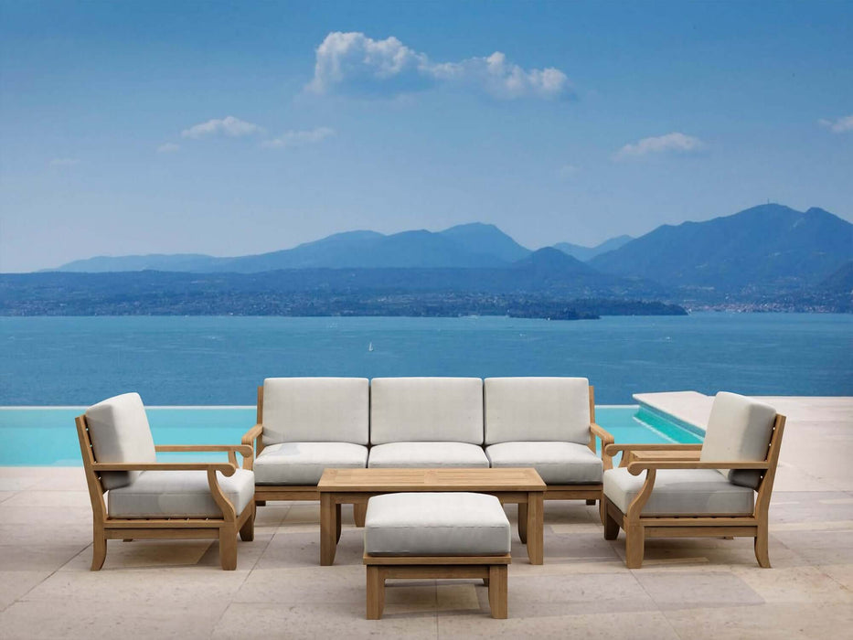 Anderson Teak Riviera Luxe 8-Piece Modular Set : Set-65