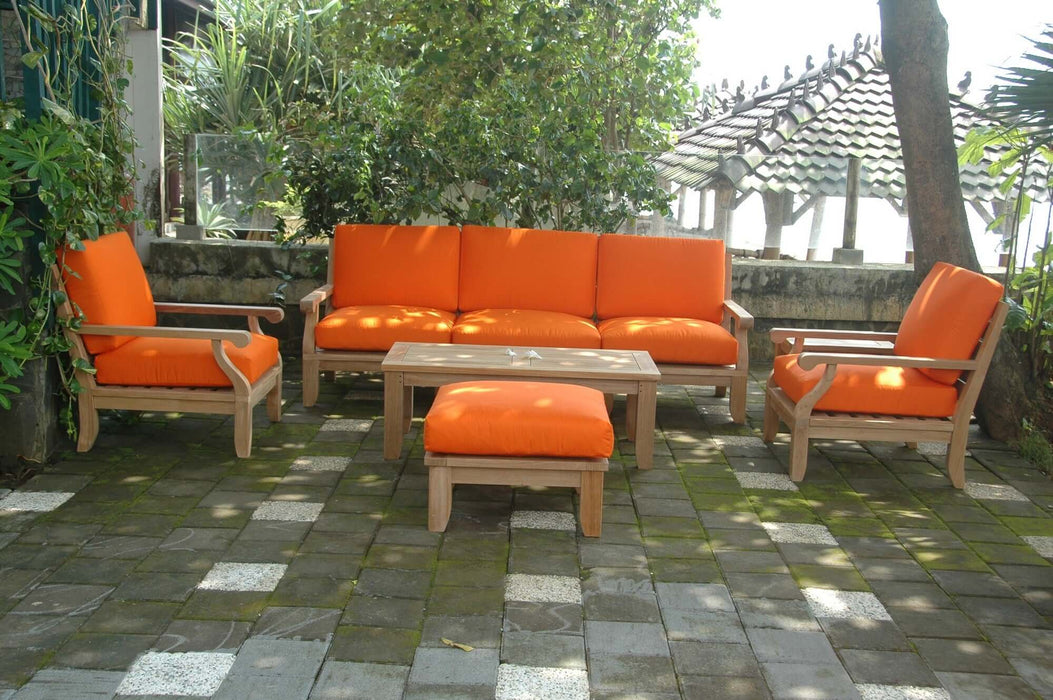 Anderson Teak Riviera Luxe 8-Piece Modular Set : Set-65