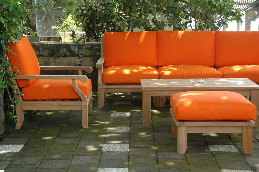 Anderson Teak Riviera Luxe 8-Piece Modular Set : Set-65