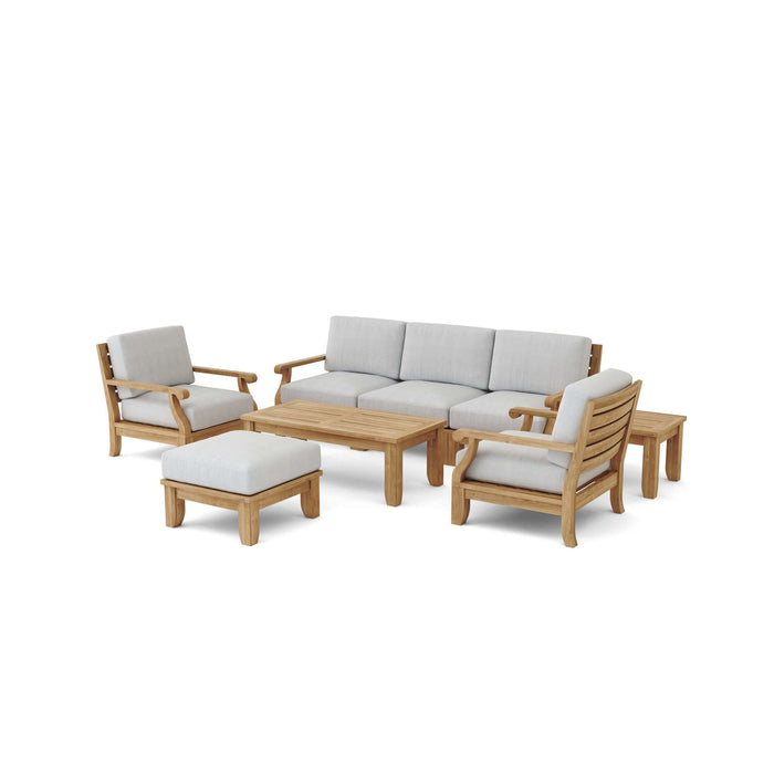 Anderson Teak Riviera Luxe 8-Piece Modular Set : Set-65
