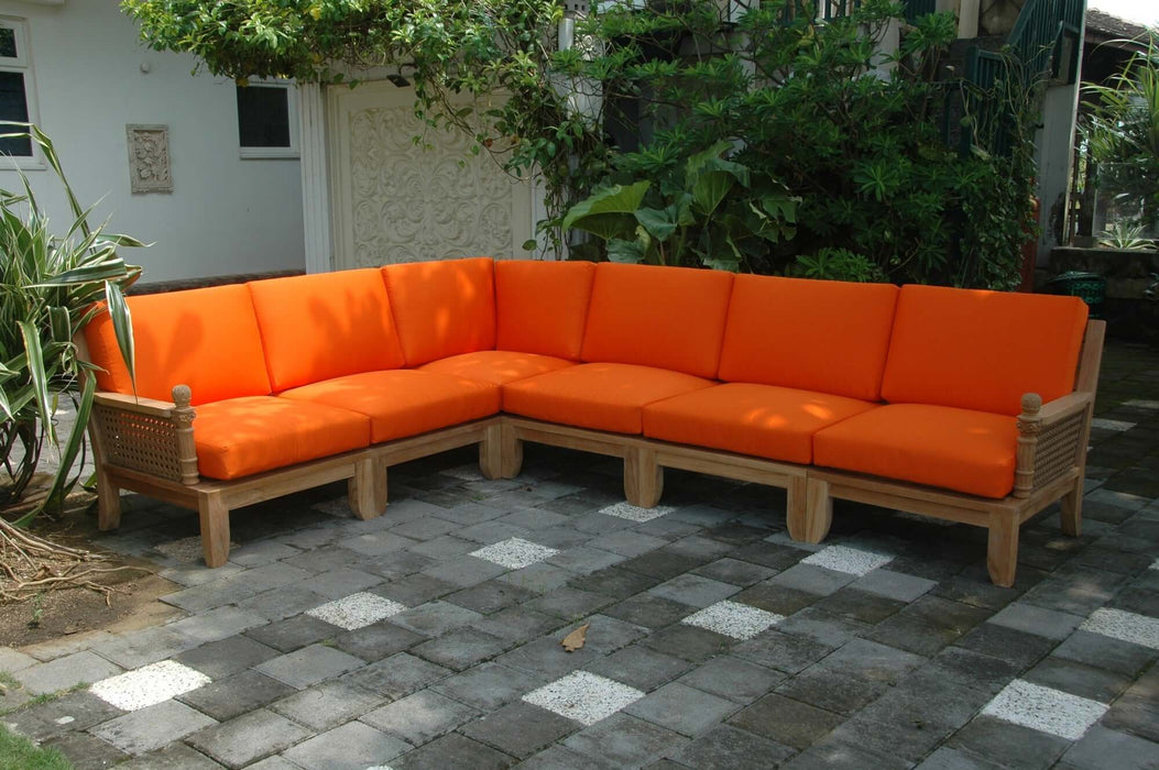 Anderson Teak Luxe 6-Piece Modular Set A : Set-67