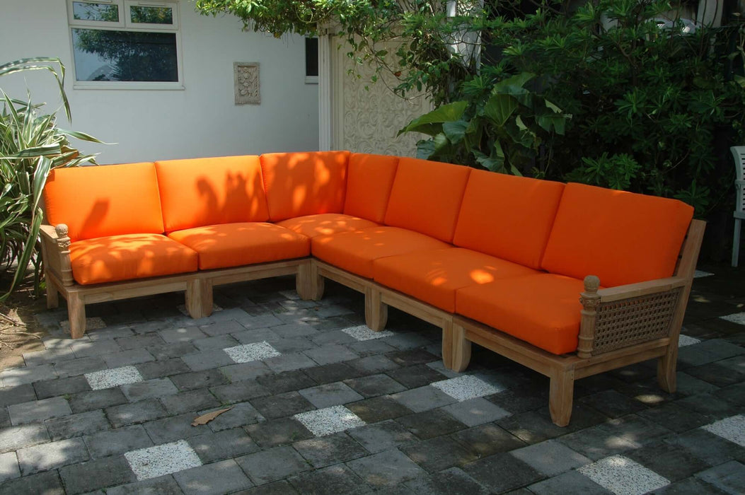 Anderson Teak Luxe 6-Piece Modular Set A : Set-67
