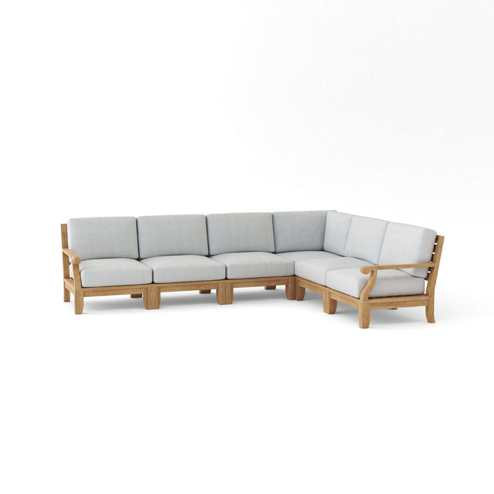 Anderson Teak Riviera Luxe 6-Piece Modular Set B : Set-69