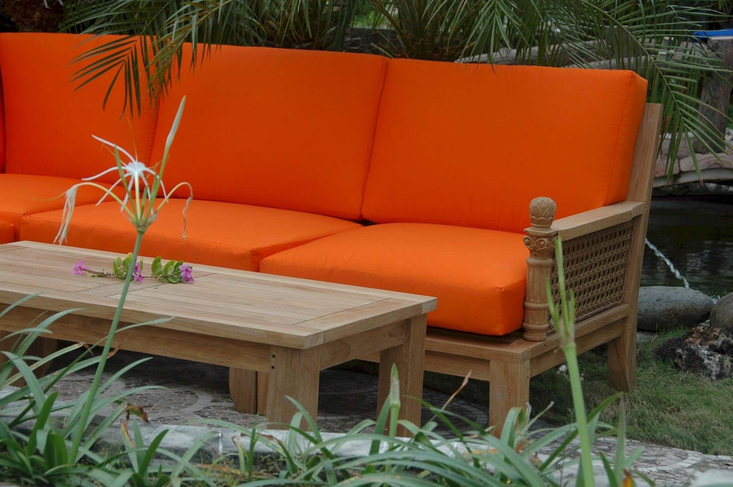 Anderson Teak Luxe 5-Piece Modular Set With Coffee Table : Set-71