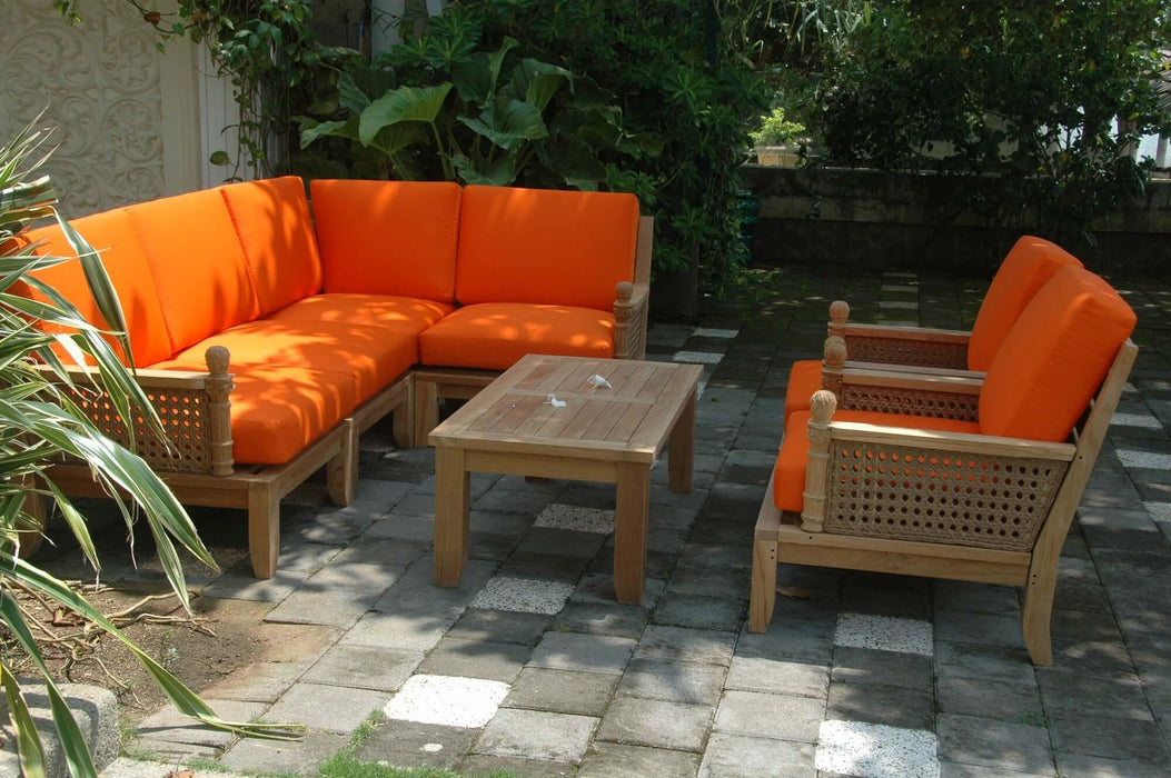 Anderson Teak Luxe 7-Piece Modular Set : Set-73