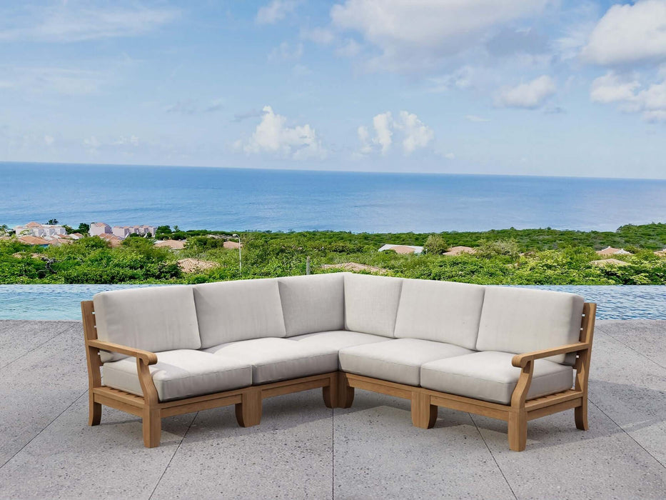 Anderson Teak Riviera Luxe 5-Piece Modular Set : Set-92